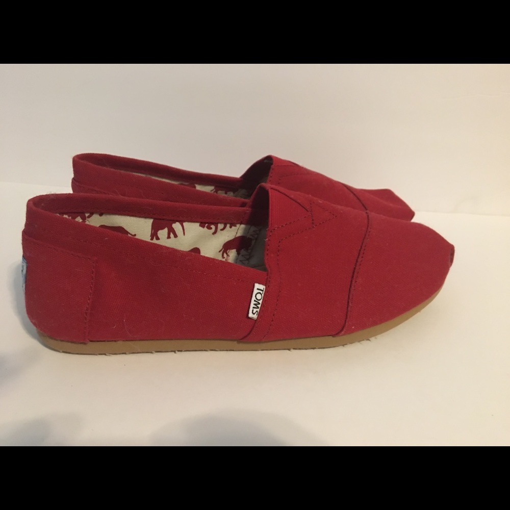 Toms Red Shoes